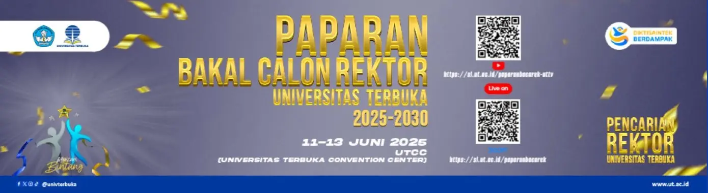 PAPARAN BAKAL CALON REKTOR
